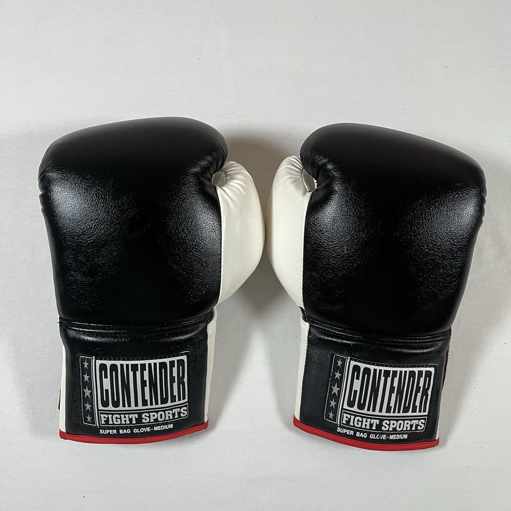 Boxing Gloves Top Contender Super Bag Glove - Medium Black Kick boxing